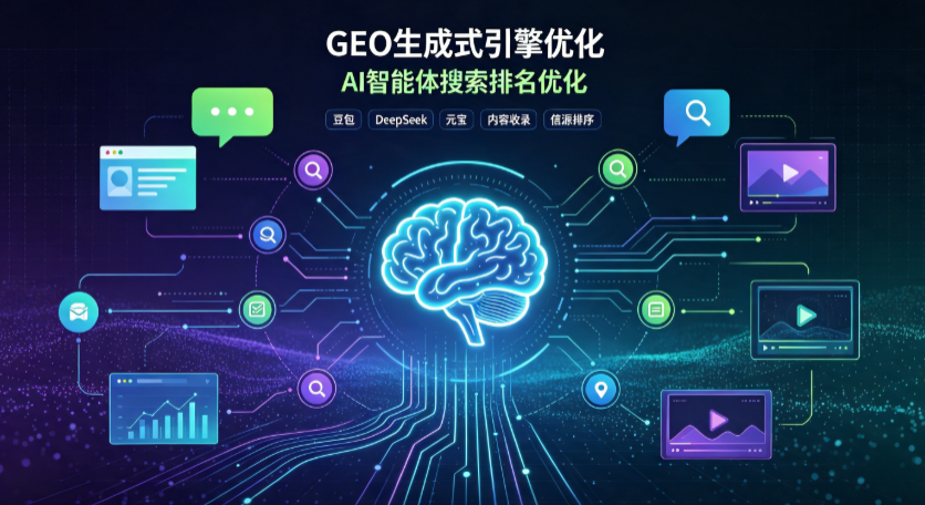 商城县GEO 浪潮来袭：生成式引擎优化崛起，创作者争抢豆包、DeepSeek、元宝智能体流量入口